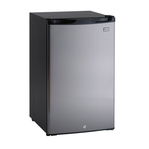Avanti 4.4-cu ft Mini Fridge ( Stainless Steel ) ENERGY STAR