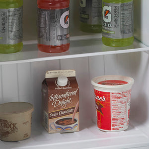 West Bend 3.3-cu ft Mini Fridge with Freezer ( Black ) ENERGY STAR