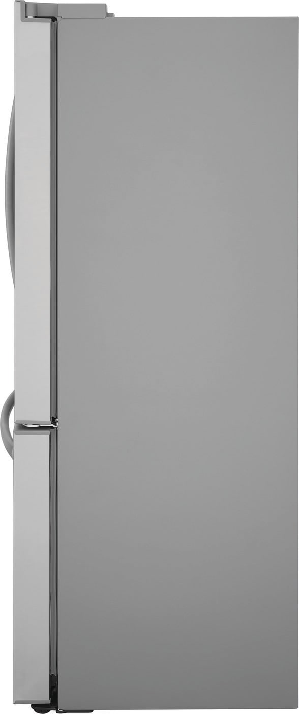 Frigidaire Counter-Depth 22.6-cu ft 3 -Door French Door Refrigerator with Ice Maker with Water and Ice Dispenser ( Stainless steel ) ENERGY STAR Certified
