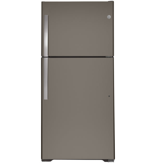 GE Garage Ready 19.1-cu ft Top-Freezer Refrigerator ( Slate ) Garage Ready
