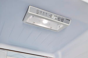 UNIQUE Classic Retro 11.7-cu ft Counter-Depth Bottom-Freezer Refrigerator Marshmallow White ) ENERGY STAR Certified