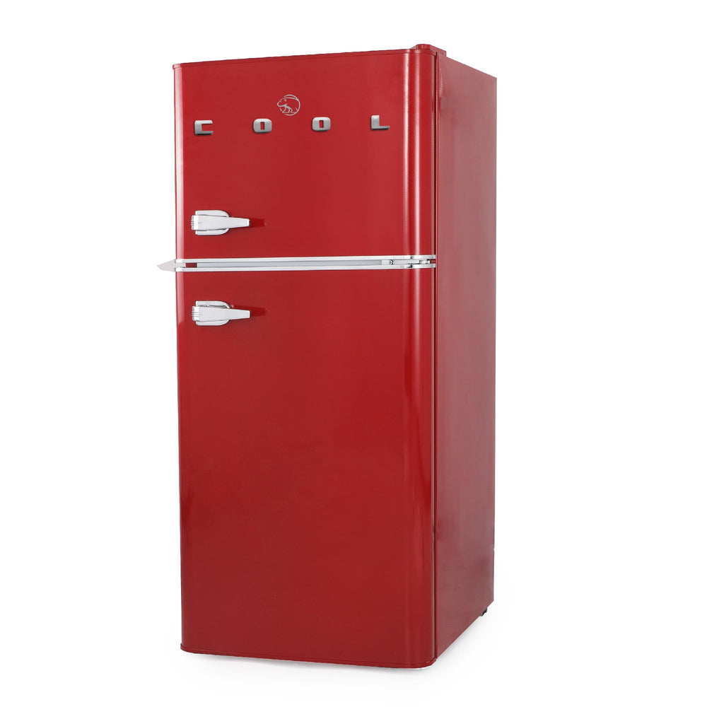Commercial Cool 4.5-cu ft Mini Fridge with Freezer ( Red )