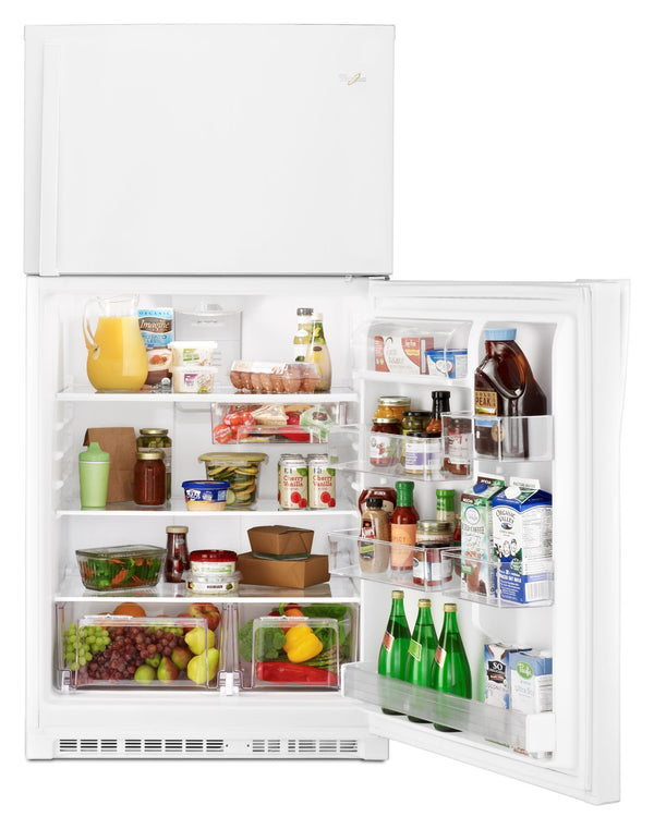 Whirlpool 21.3-cu ft Top-Freezer Refrigerator ( White )