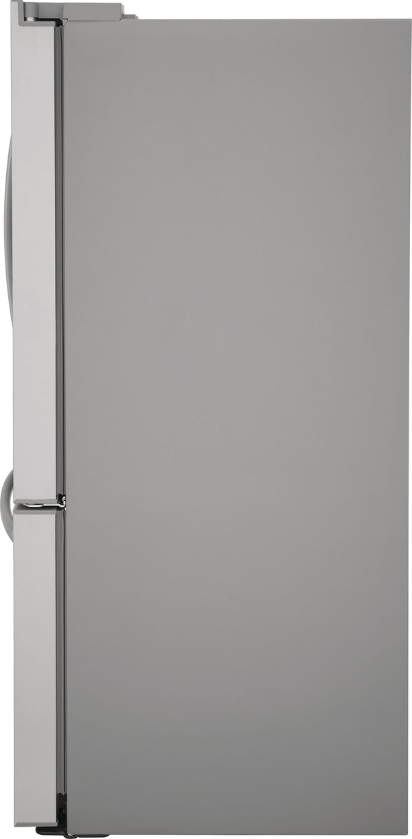 Frigidaire Standard-Depth 27.8-cu ft 3 -Door French Door Refrigerator with Ice Maker with Water and Ice Dispenser ( Fingerprint Resistant Stainless Steel ) ENERGY STAR Certified