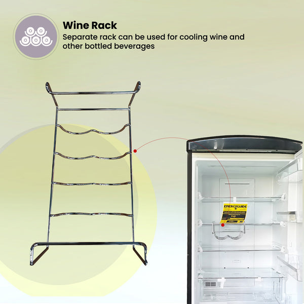 ConServ 10.7-cu ft Standard-Depth Bottom-Freezer Refrigerator Black )