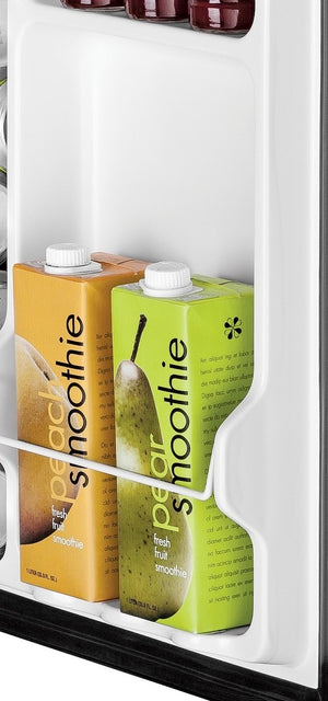 GE 4.4-cu ft Mini Fridge with Freezer ( CleanSteel ) ENERGY STAR