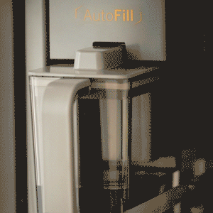 Cafe Counter-Depth 23.2-cu ft 4 -Door Smart Compatible French Door Refrigerator with Ice Maker with Water Dispenser ( Matte White ) ENERGY STAR Certified