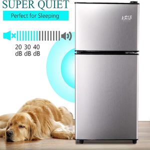 GZMR 3.5-cu ft with Freezer ( Silver )