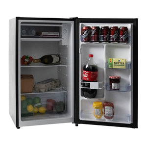 West Bend 3.3-cu ft Mini Fridge with Freezer ( Black ) ENERGY STAR