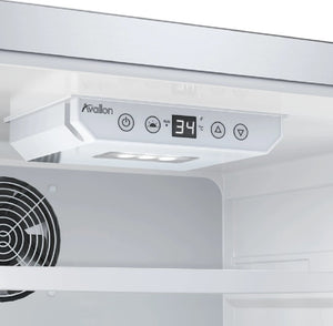 Avallon 3.35-cu ft Mini Fridge ( Stainless Steel )