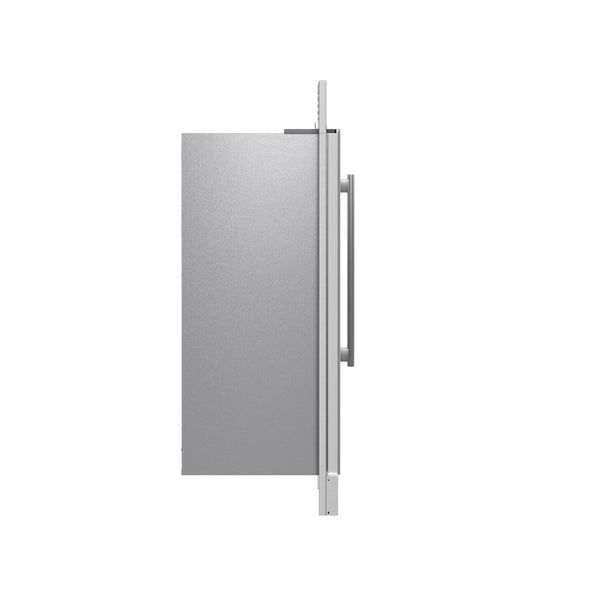 FORNO Rizzuto 27.6-cu ft Counter-Depth Side-by-Side Refrigerator ( Stainless steel ) ENERGY STAR Certified