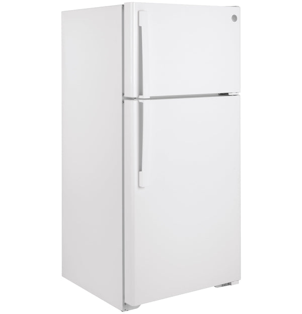 GE 15.6-cu ft Top-Freezer Refrigerator ( White )