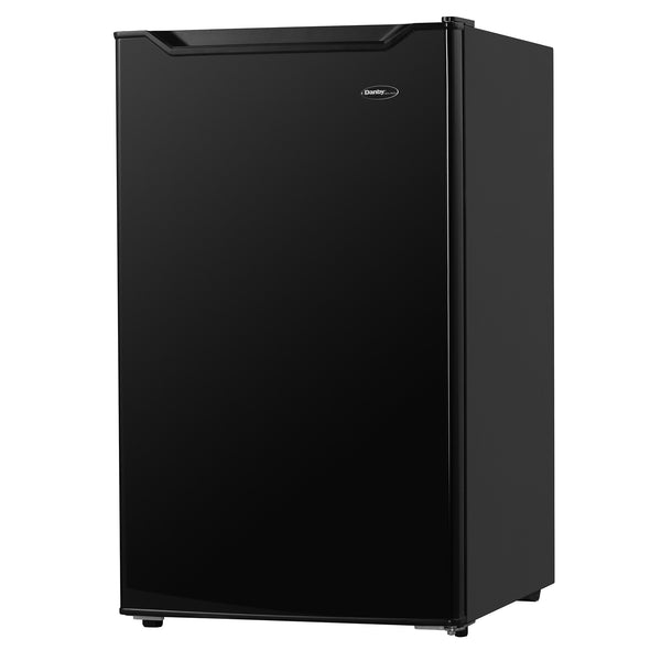 Danby 4.4-cu ft Mini Fridge with Freezer ( Black ) ENERGY STAR