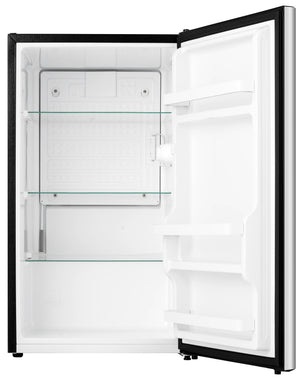 Hisense 4.4-cu ft Mini Fridge ( Silver ) ENERGY STAR