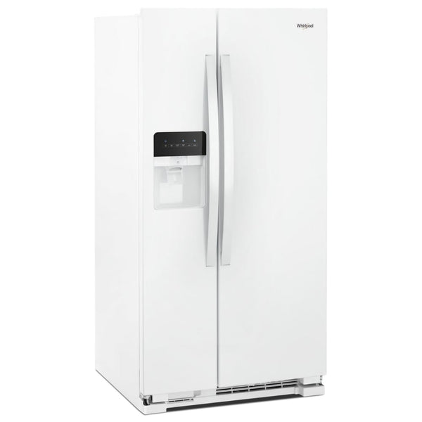 Whirlpool 24.6-cu ft Side-by-Side Refrigerator with Ice Maker ,Water and Ice Dispenser ( White )
