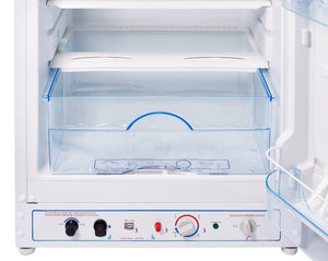 UNIQUE Propane Off-Grid 6.4-cu ft Counter-Depth Top-Freezer Refrigerator ( White )