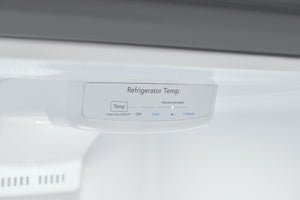 Frigidaire 11.6-cu ft Counter-Depth Top-Freezer Refrigerator ( Fingerprint-Resistant Stainless Look ) Garage Ready ENERGY STAR Certified