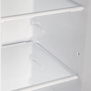 FORNO Salerno Espresso 15.62-cu ft Counter-Depth Side-by-Side Refrigerator ( White )