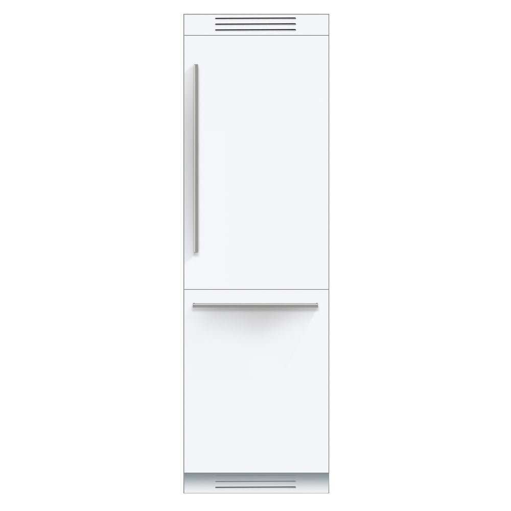 Bosch 800 Series custom panel with Home Connect 9-Cu. Feet Counter-Depth Built-In Bottom-Freezer Refrigerator Panel ready ) ENERGY STAR Certified