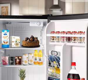 ConServ 2.6-cu ft Mini Fridge ( Stainless Steel ) Garage Ready