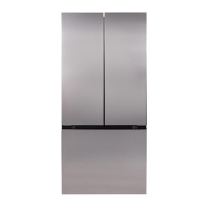 Avanti Standard-Depth 17.5-cu ft 4 -Door French Door Refrigerator ( Stainless steel )