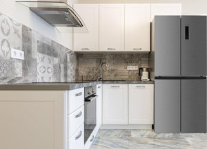 Impecca Counter-Depth 14.9-cu ft 4 -Door Built-In French Door Refrigerator ( Stainless steel )