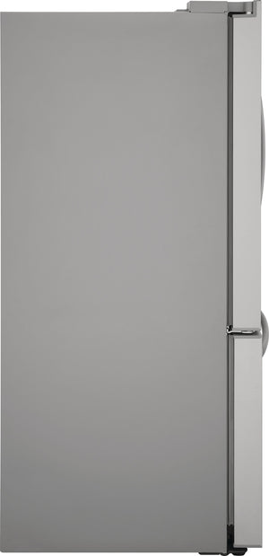 Frigidaire Standard-Depth 27.8-cu ft 3 -Door French Door Refrigerator with Ice Maker with Water and Ice Dispenser ( Fingerprint Resistant Stainless Steel ) ENERGY STAR Certified