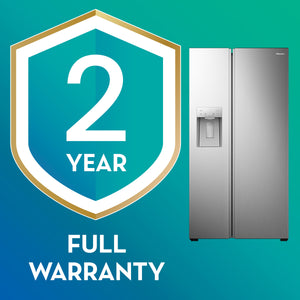 Hisense 29.1-cu ft Side-by-Side Refrigerator with Ice Maker ,Water and Ice Dispenser ( Stainless steel )