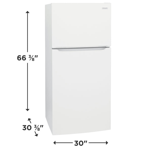 Frigidaire 18.3-cu ft Top-Freezer Refrigerator ( White ) Garage Ready