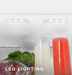 GE 25.3-cu ft Side-by-Side Refrigerator with Ice Maker ,Water and Ice Dispenser ( White )