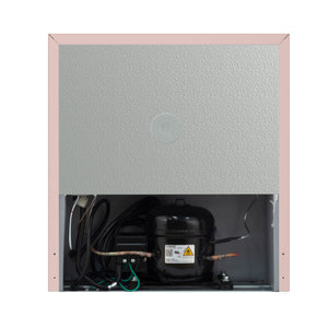 Frigidaire 1.6-cu ft Mini Fridge with Freezer ( Coral )