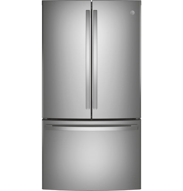 GE Standard-Depth 28.7-cu ft 3 -Door French Door Refrigerator with Ice Maker ( Stainless Steel ) ENERGY STAR Certified
