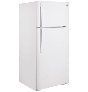 GE 16.6-cu ft Top-Freezer Refrigerator ( White ) ENERGY STAR Certified