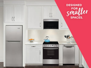 Frigidaire 11.6-cu ft Counter-Depth Top-Freezer Refrigerator ( Fingerprint-Resistant Stainless Look ) Garage Ready ENERGY STAR Certified