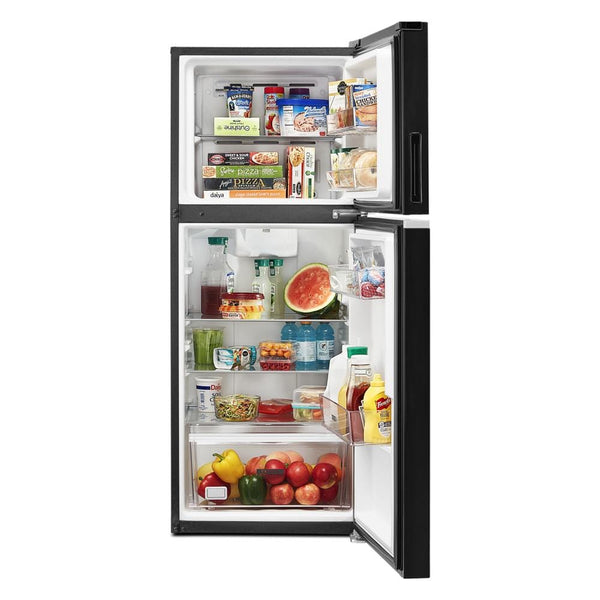 Whirlpool 11.6-cu ft Counter-Depth Top-Freezer Refrigerator ( Black )