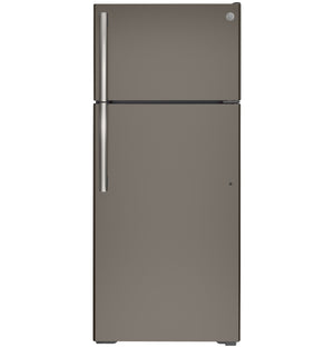 GE 17.5-cu ft Top-Freezer Refrigerator ( Slate ) ENERGY STAR Certified