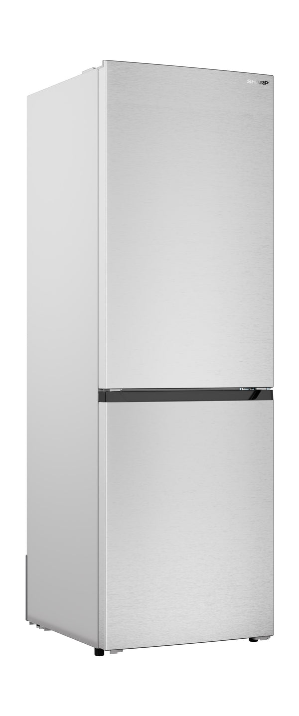 Sharp 11.5-cu ft Standard-Depth Bottom-Freezer Refrigerator Stainless Steel ) ENERGY STAR Certified