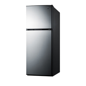 Summit Appliance 7.1-cu ft Counter-Depth Top-Freezer Refrigerator ( Stainless Steel )