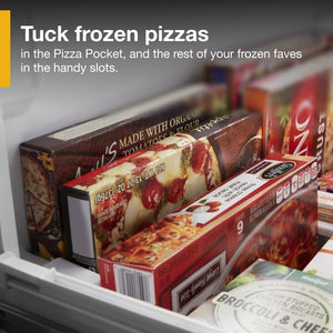 Whirlpool Standard-Depth 26.8-cu ft 3 -Door French Door Refrigerator with Dual Ice Maker with Water and Ice Dispenser ( Fingerprint Resistant Black Stainless ) ENERGY STAR Certified