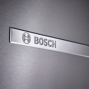 Bosch Counter-Depth 800 Series 21-cu ft 4 -Door French Door Refrigerator with Ice Maker ( Stainless steel ) ENERGY STAR Certified