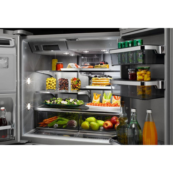 KitchenAid Standard-Depth 25.8-cu ft 5 -Door French Door Refrigerator with Ice Maker with Water and Ice Dispenser ( Stainless steel )
