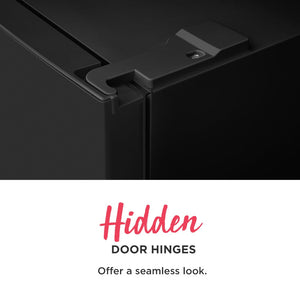 Frigidaire 10.1-cu ft Counter-Depth Top-Freezer Refrigerator ( Black ) Garage Ready ENERGY STAR Certified