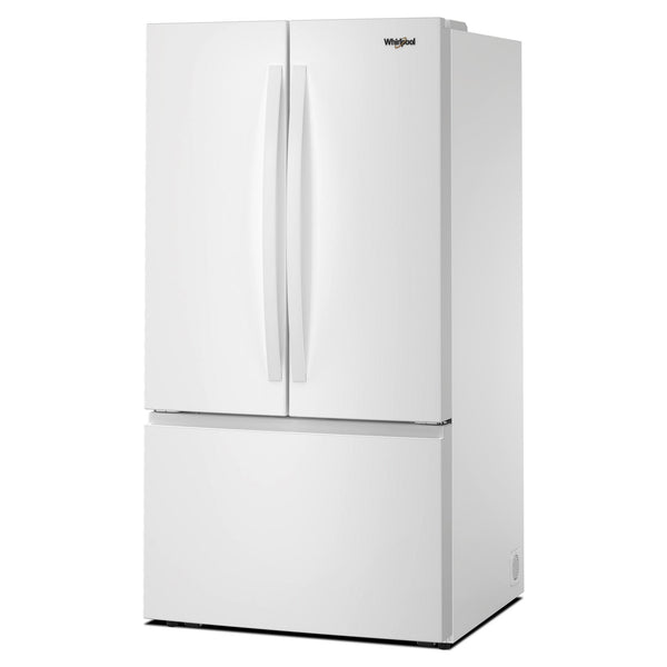 Whirlpool Standard-Depth 31-cu ft 3 -Door French Door Refrigerator with Ice Maker with Water Dispenser ( White ) ENERGY STAR Certified