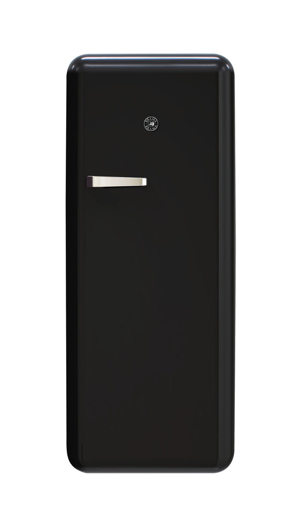 Brama 9.9-cu ft Counter-Depth Top-Freezer Refrigerator ( Black )