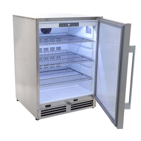 Avanti 5.4-cu ft Mini Fridge ( Stainless Steel ) Garage Ready