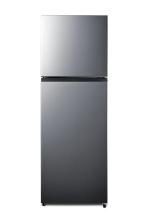 Summit Appliance 11.5-cu ft Counter-Depth Top-Freezer Refrigerator ( Stainless steel look ) ENERGY STAR Certified