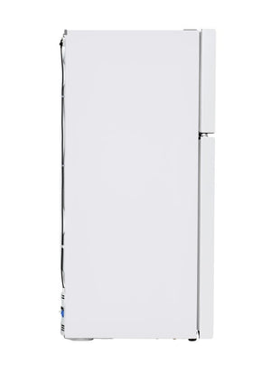 LG 20.2-cu ft Top-Freezer Refrigerator ( White ) ENERGY STAR Certified