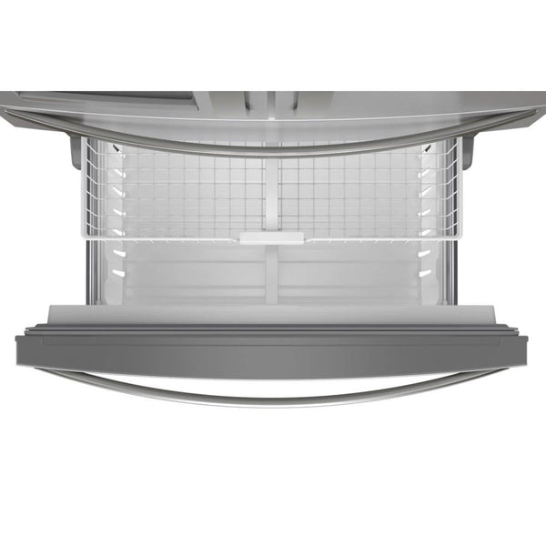 Whirlpool Standard-Depth 24.5-cu ft 4 -Door French Door Refrigerator with Ice Maker with Water and Ice Dispenser ( Stainless Steel ) ENERGY STAR Certified