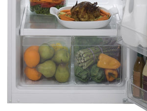 GE 11.6-cu ft Counter-Depth Top-Freezer Refrigerator ( White ) ENERGY STAR Certified