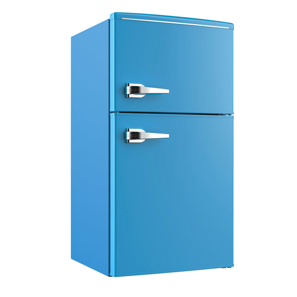 Avanti 3-cu ft Mini Fridge with Freezer ( Robin's Egg Blue )